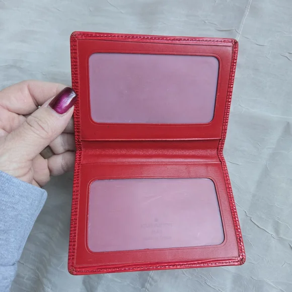 Louis Vuitton Card Holder Epi Red Leather  - Picture 8 of 12